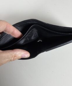 Gucci GG Canvas Bifold Coin Pocket Wallet Black, additional view 7