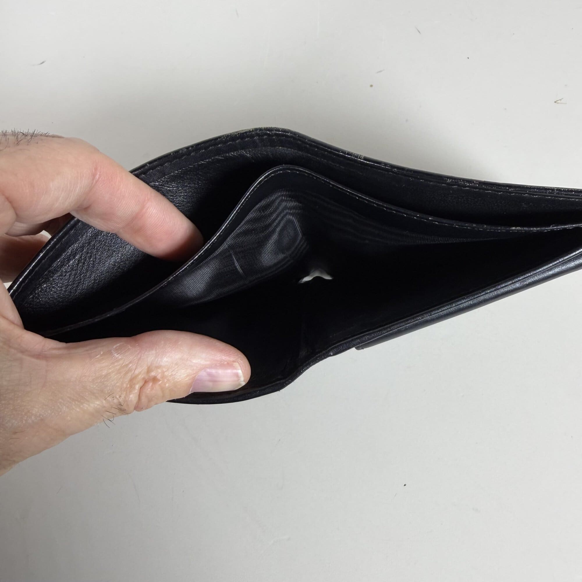 Gucci GG Canvas Bifold Coin Pocket Wallet Black, additional view 7